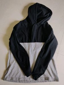 KOREAN STYLE BLACK AND GREY HOODIE🖤🖤🖤