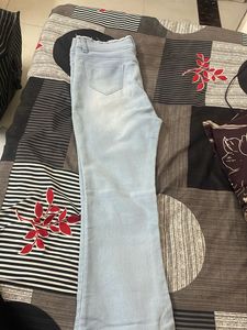 Light Wash Flare Jeans