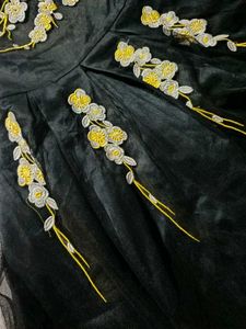 Black Floral Dress