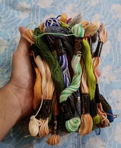 40 Embroidery Threads 🧵