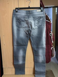 shaded Gray Denim Jeans