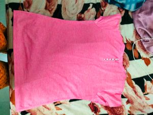 Pink Athletic T-Shirt