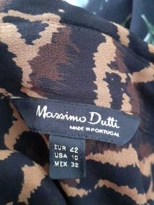 Massimo Dutti animal print shirt