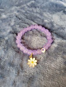 Premium Glass Beaded Bracelets With Charms