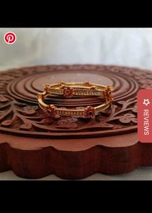 Gold Plated Bangles