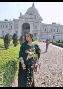 black beautiful anarkali