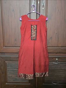 Anarkali With Shawl And Kurtha
