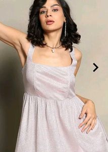 Sparkly Pink Mini Dress