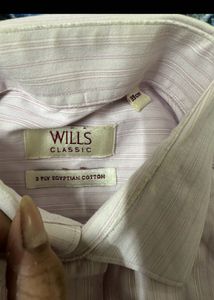 WILLS CLASSIC Egyptian Cotton Shirt