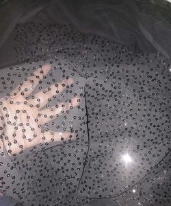 New Sequins Georgette Saree