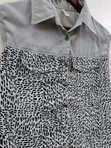 Top With Shirt Collar