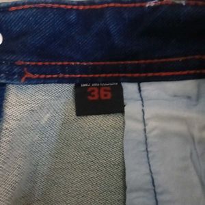 (men )Dark Wash Denim Jeans