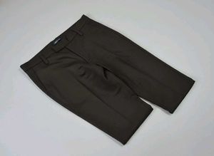 Men's Dark Brown Formal Trousers