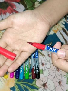 DOMS Brush Pens - 8 Colors