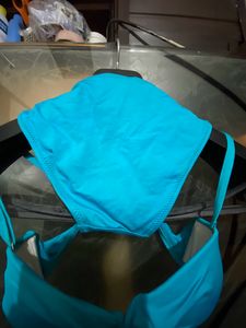 Blue Beach Bikini Set