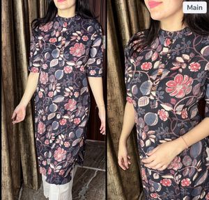 Pure 100% Cotton Kantha Work Kurta