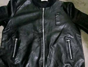[last price] Black moto Bomber Jacket