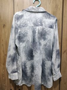 Grey Watercolor Effect Shirt