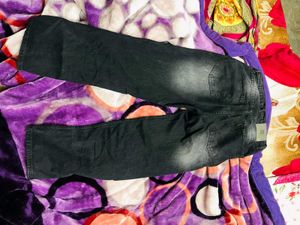 Stylish Black Denim Jeans