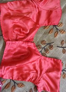 Elegant Coral Blouse