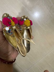 Cute Beaded Flats