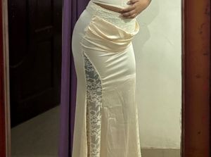 Vintage Cream Lace Detail Dress