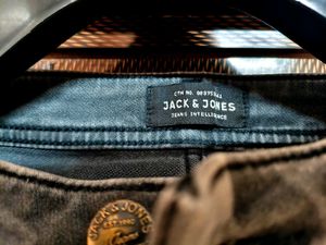 Stylish Gray Denim Jeans