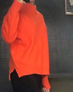 Orange Sweater.. Size Is S-M
