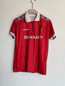 MANCHESTER UNITED 1998-99 HOME KIT BECKHAM POLO