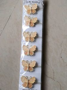 Butterfly Hair Clips
