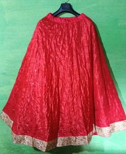 Red Embroidered Blouse
