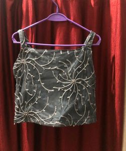 Embroided Handmade Crop Top.