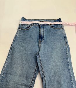 Blue Denim Straight Fit Jeans