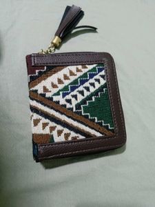 Stylish Woven Wallet