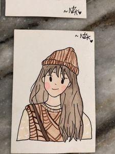 Aesthetic Character Paintings SET OF 12💗