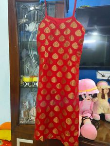 🌹🔥 Beautiful Red Anarkali 🤩