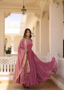New Standard Beautiful Pakistani Gown Dress Inpote