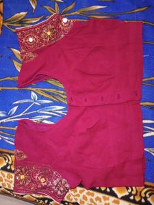 Embroidery Work Saree