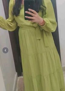 It&#39;s Elegant Lime Green Drees