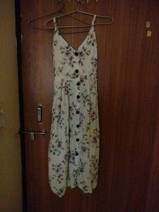 White Floral Dress