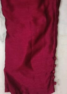 Maroon Embroidered Kurti