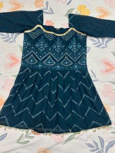 Teal Sharara set ✨️