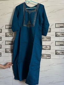Elegant Blue Kurta Set