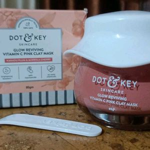 Dot & Key Glow Reviving Vitamin C Pink Clay Mask |
