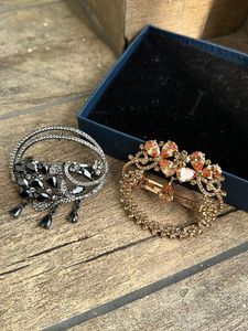 American Diamond New Hair Clips Combo