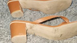 Brown Block Heels