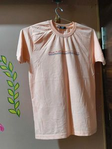Peach Graphic Tee