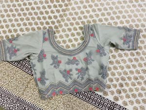 Lehenga Choli | Lehenga | Blouse | Grey Lehenga | Indian Wear | Wedding Dress | Dress