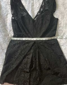 Black Lace Playsuit/ Jumpsuit