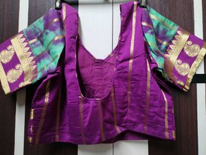 Elegant Tie-Dye Banarasi Silk Saree